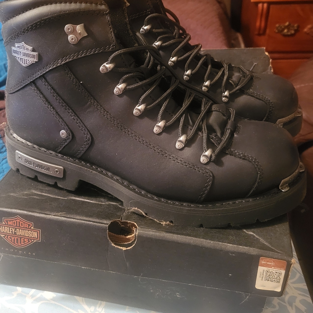 Harley-Davidson Men's Black Boots